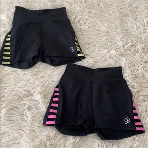 2 pairs of shorts